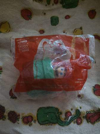 McDonald's super Mario movie toy 1