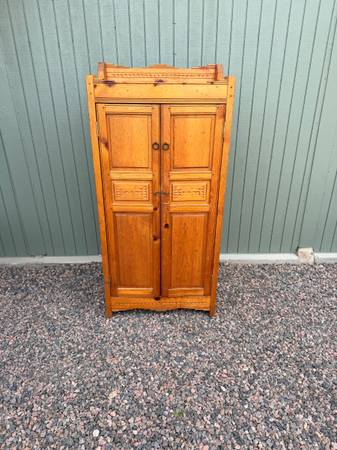 Solid Wood Wardrobe 1