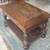Antique Solid Walnut Coffee Table with Drawer & Lower Shelf 2 thumbnail