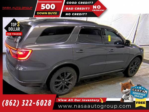 2017 Dodge Durango RT AWD - $21,999 (The price in this ad is the downpayment)63614835750401124