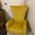 Stylish Yellow Lounge Chair – All Parts Included 1 thumbnail