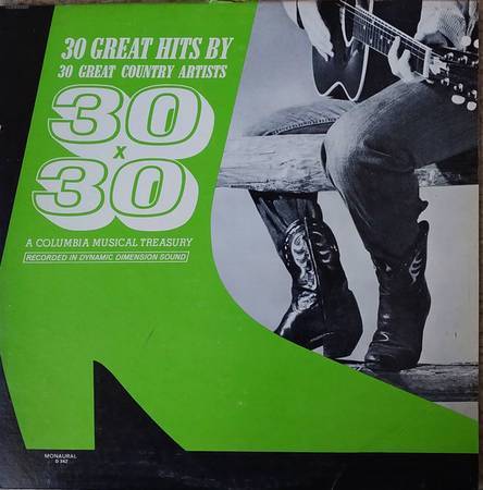 30 Great Hits by 30 Great Country Artist 1