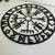 RARE METAL ICELANDIC VEGVISIR WAYFINDER VIKING HEATHER PAGAN SYMBOL 4 thumbnail