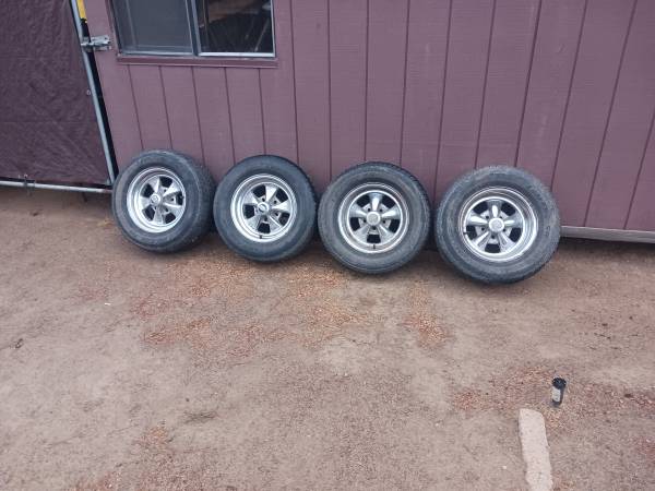 FORD wheels /tires 14"Ford 5 lug 1