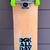 1990s NOS Blank Complete Skateboard 7.67" X 31.25" - DGK Trucks - Hazard Wheels 2 thumbnail
