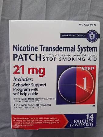 Nicotine transdermal Patch 21mg 1