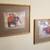 Pair of Elegant Elephant Art Prints in Custom Bamboo Motif Frames 1 thumbnail