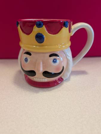 👑🎄NUTCRACKER FACE MUG from World Market –👑🎄 1