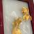 Risis Gold Fish Tableau 24k Chinese Asian Gold Plated Framed Glass A 19 thumbnail