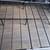 Gray upholstered metal frame queen size bed frame with mattress 14 thumbnail