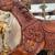 Pair of beautifully carved antique wooden carousel horses 6 thumbnail