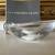 Steuben Crystal Sloping Bowl Art Glass Ashtrays, Signed 2 thumbnail