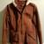 Women's Suede Leather Jacket with Hood- Excellent Condition - Size S/M 1 thumbnail