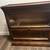Vintage Edwardian style oak glazed two-shelf bookcase 3 thumbnail