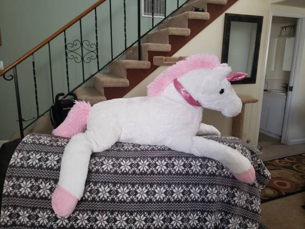 Giant Unicorn Stuffed Animal 1