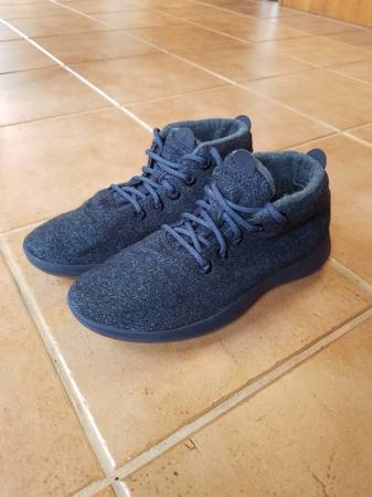 Allbirds Mizzie Wool Runners Men's Size 12 WRUM Blue Gray Shoes 1