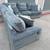 Gray L Sectional Couch 2 thumbnail