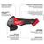 Milwaukee M18 FUEL 18V Lithium-Ion Brushless Cordless 4-1/2 in./5 in. Grinder an 4 thumbnail