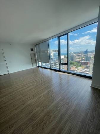 South Loop studio with washer/dryer, great views, & balcony 1