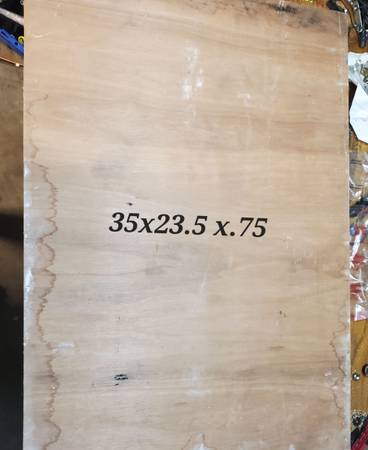 Sanded Plywood sheet 3/4" 1