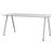 Ikea 31" x 63" White Galant Desk w/Adjustable Legs Excellent Condition 8 thumbnail