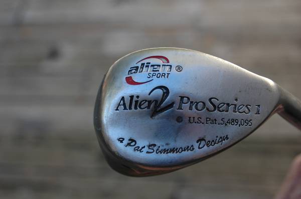 ALIEN 2 PRO SERIES 1 WEDGE PAT SIMMONS DESIGN RH STEEL SHAFT 1