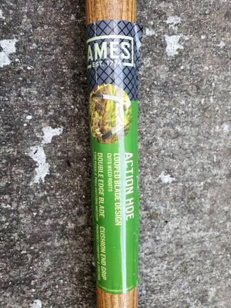 58" Long Ames WOOD HANDLE Scuffle  ACTION HOE Garden Hand Tools - $30 (concord / pleasant hill / martinez)63470976451841122