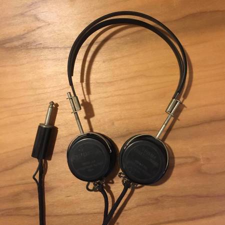 Antique Professional Headphones - Cloth Cable 1