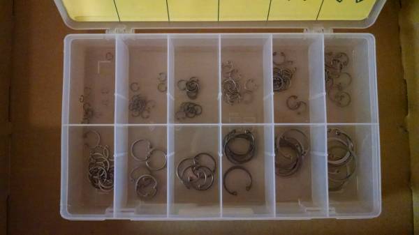 Stainless Steel Internal Snap Ring Assortment 1