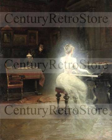 Spirit by George Roux (1885) - 11x14 Art Poster Print 1