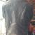 Vintage Diamond Plate Motor Cycle Leather Jacket (Men S) 6 thumbnail