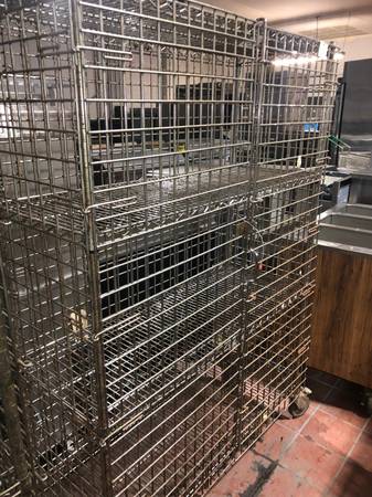 Metro Cage on Casters. 1