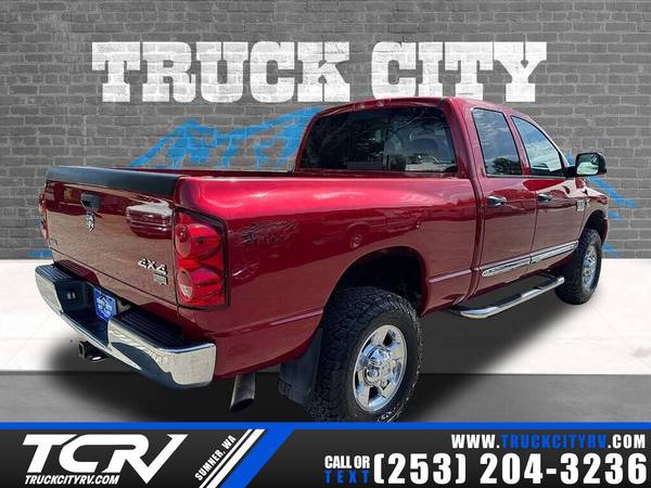 2008 Dodge Ram 2500 Laramie Quad Cab - $27,950 (Sumner, WA)63438305910401122