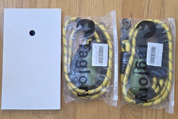 2 Taglory Rope Dog Leashes + 2 Collapsable Dog Bowls 1