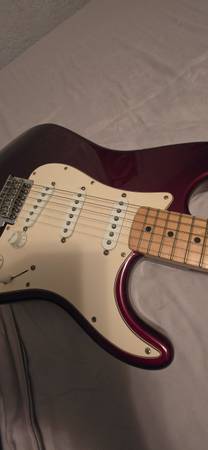 Fender stratocaster electric guitar 1
