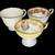 Vintage Porcelain Teacup Trio Syracuse China E&R Bavaria Gold Trim 1 thumbnail