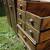 Antique Oak Kitchen Pantry Cabinets with Tiltout Bins Cup Handles 1906 10 thumbnail