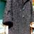 Never worn, luxurious winter coat made of black sheep hide, Canada 10 thumbnail