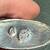 Antique Sterling Silver Overlay Perfume Bottle c 1960s' Mexican Handic 3 thumbnail