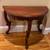 Elegant Solid Wood Half Moon Console Table – Hand Carved – Excellent Cond. 1 thumbnail