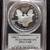 1986-S John Mercanti Hand Signed PCGS PR70 DCAM Silver Eagle Flag Label 2 thumbnail