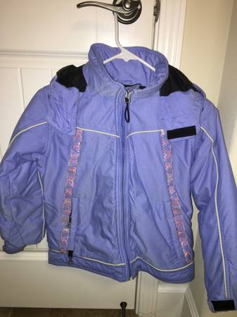 Snow Jacket & Pants - Lavender Blue Size 10 1