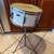 1950s Gretsch Broadcaster Snare with original stand 7x14 w/ Cast Hoops 1 thumbnail