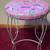 Decorative Petite Metal Stool 6 thumbnail