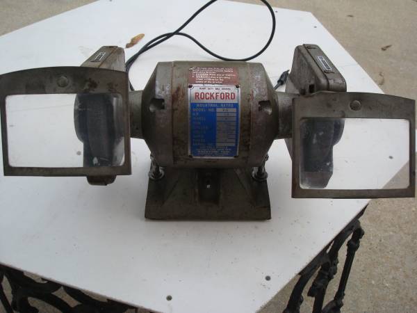 Rockford 1/2 HP bench grinder 1