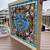 Vintage 6’x4’ Stained Jeweled Glass window  “Estate Collection Sale” 6 thumbnail