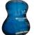 ZENY 38in Beginner Acoustic Guitar Blue/Black Sunburst 10 thumbnail