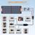 100W Portable Solar Panel,20V Foldable Solar Charger for Power Station 4 thumbnail