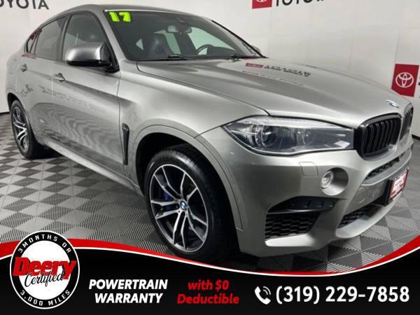 Certified 2017 BMW X6 M Base Gray Metallic 1