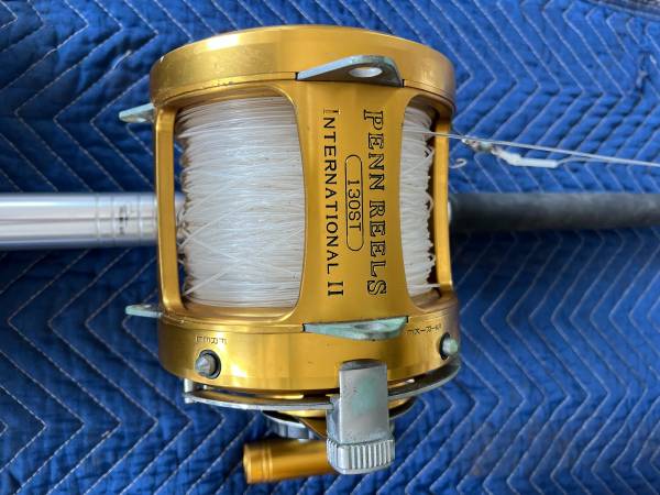 PENN 130ST International II リール カジキ　釣り Penn International II 130ST 2-Speed / Pacific Bay GT-80 80# Combos